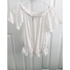 Small Rue21 Off the shoulder top